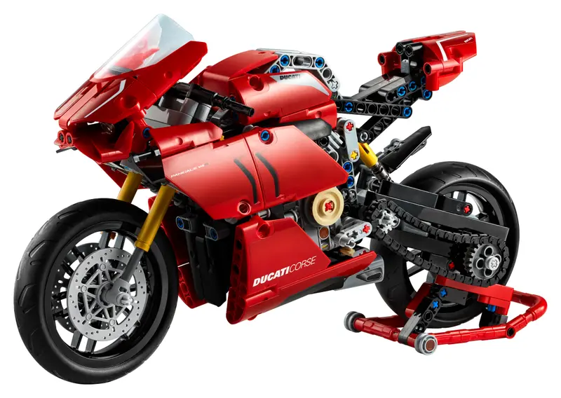 Lego Technic Ducati z przodu