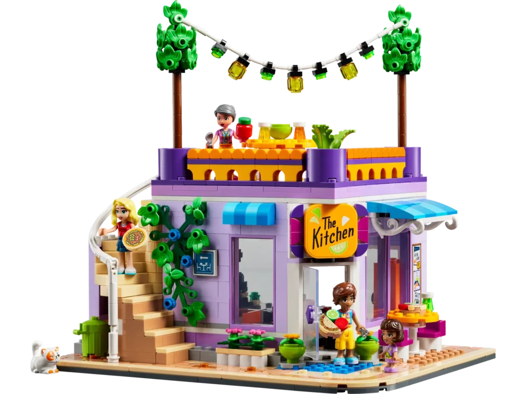 Złożony zestaw LEGO Friends Jadłodajnia w Heartlake