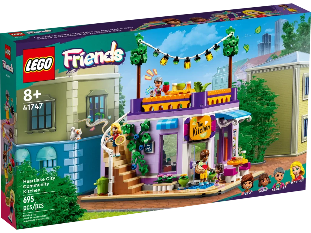 LEGO Friends Jadłodajnia w Heartlake - opakowanie z przodu