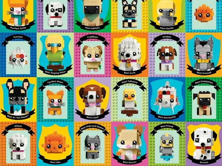 LEGO puzzle Brickheadz