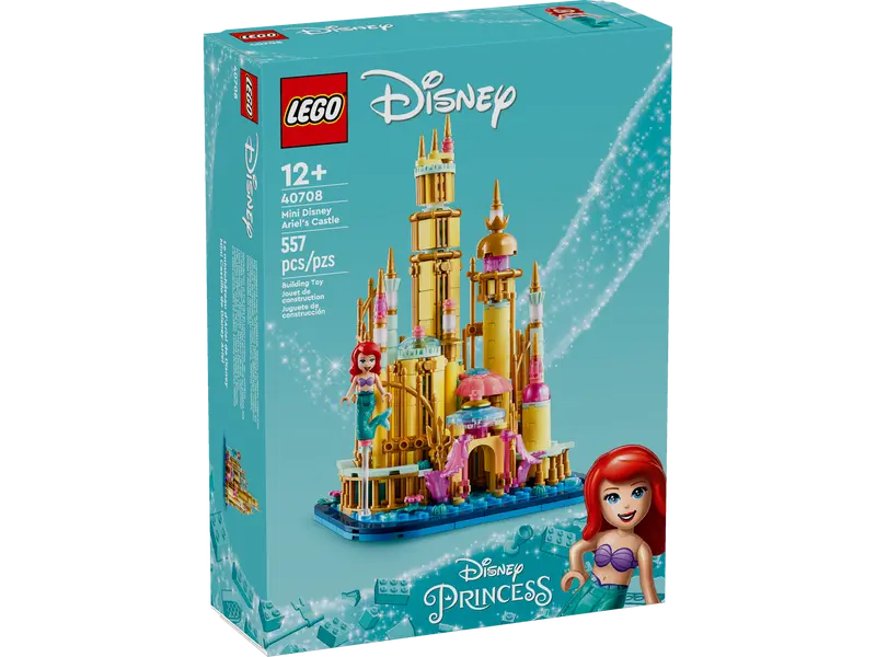 LEGO Disney 40708 Mały zamek Arielki - opakowanie