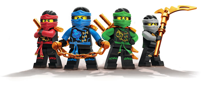 LEGO ninjago minifigurki