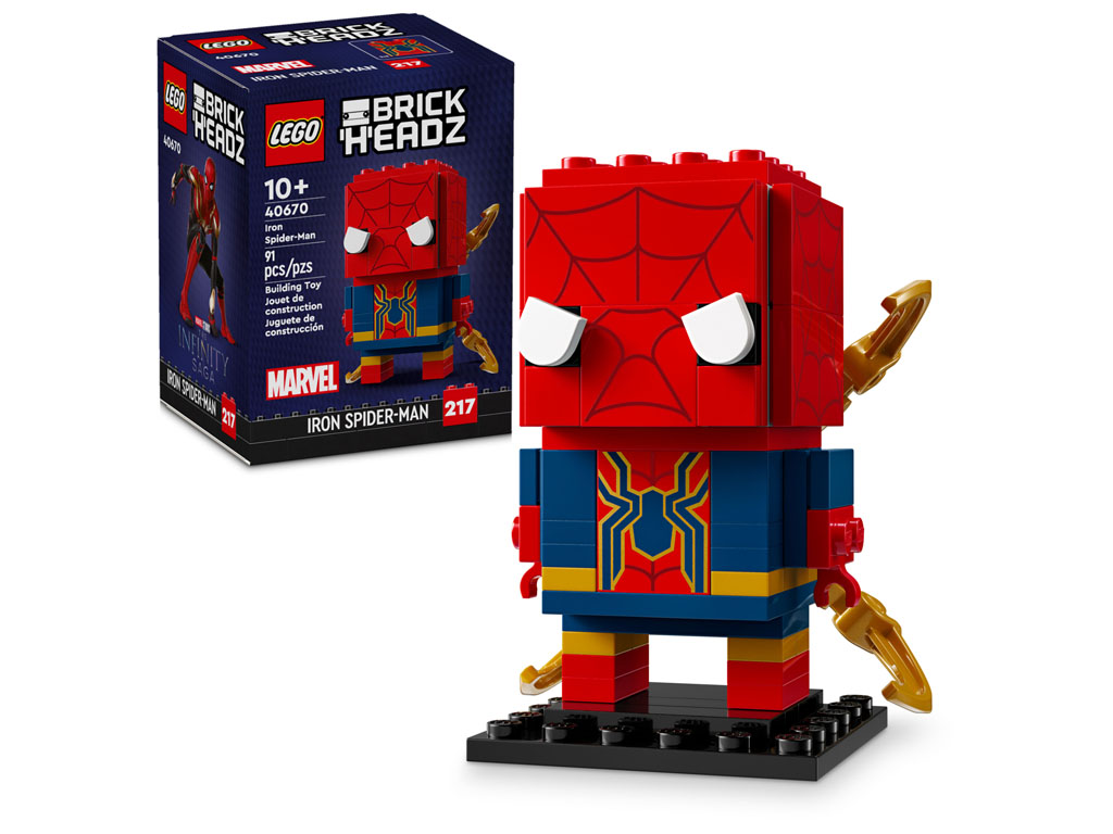 LEGO BrickHeadz Iron Spider man 2024