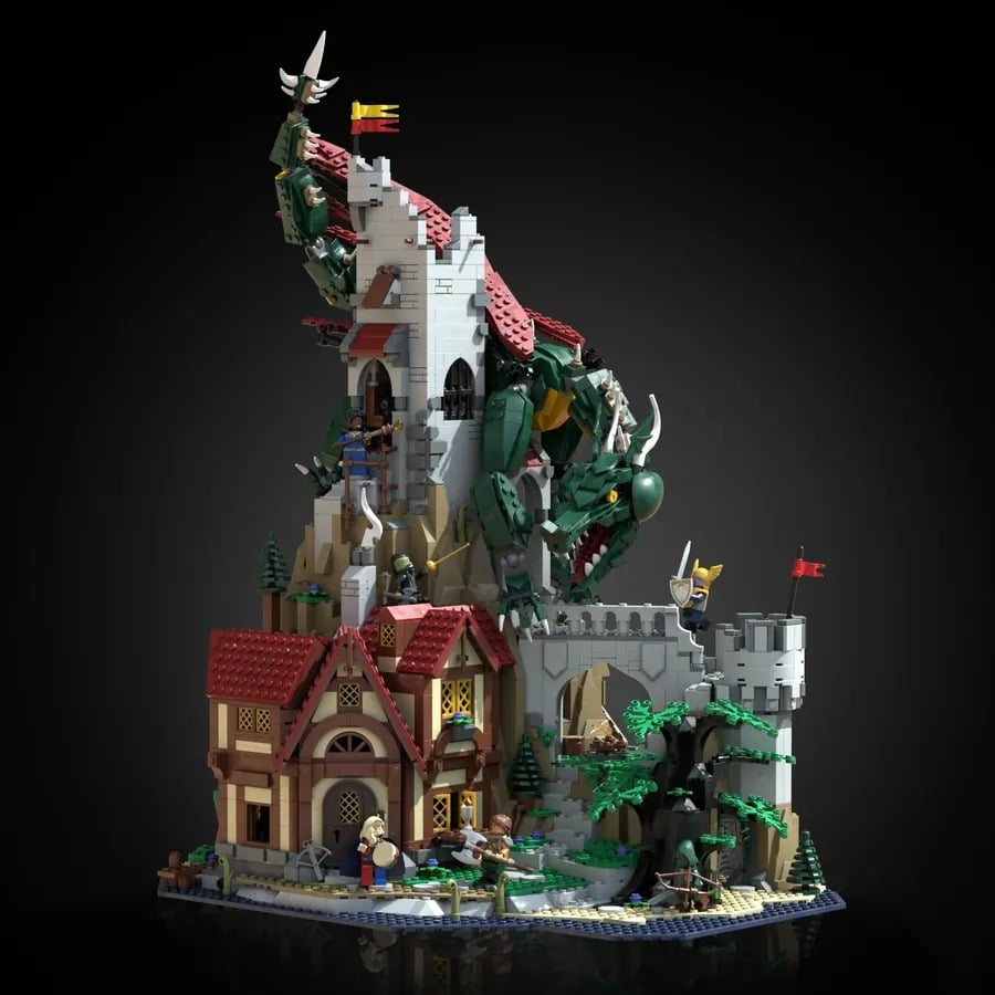 Model LEGO Ideas 21348 Dungeons & Dragons