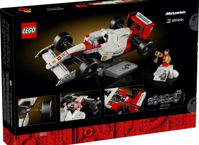 Opakowanie LEGO 10330 McLaren MP4/4 i Ayrton Senna