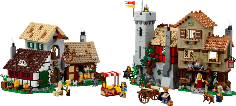 Modele LEGO 10332 Średniowieczny plac miejski