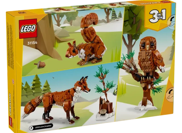 Opakowanie LEGO 31154 "Leśne Zwierzęta: Czerwony Lis"