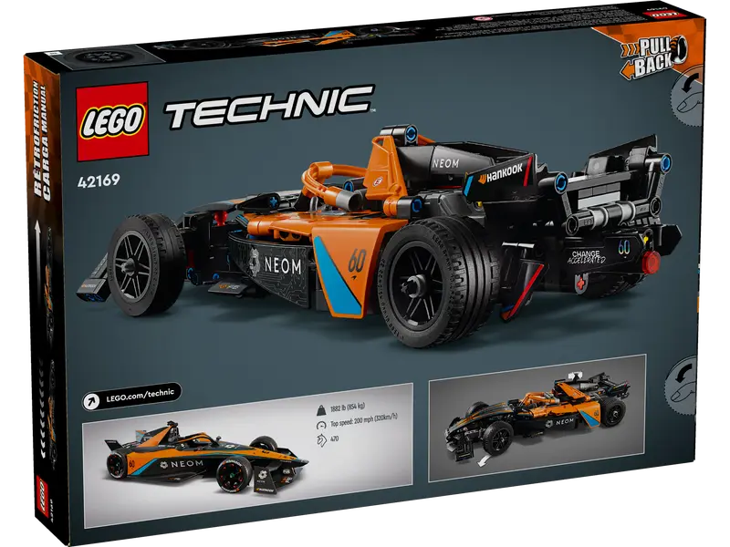 Opakowanie LEGO 42169 NEOM McLaren Formula E Race Car