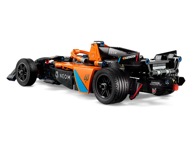 Detale modelu LEGO 42169 NEOM McLaren Formula E Race Car