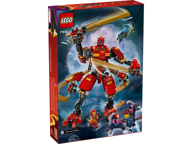 Opakowanie LEGO 71812 Wspinaczkowy mech ninja Kaia