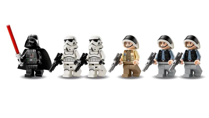 Minifigurki zestawu LEGO 75387 Wejście na pokład statku kosmicznego Tantive IV™