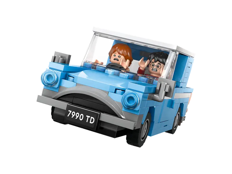 Lecący model LEGO 76424 Latający Ford Anglia