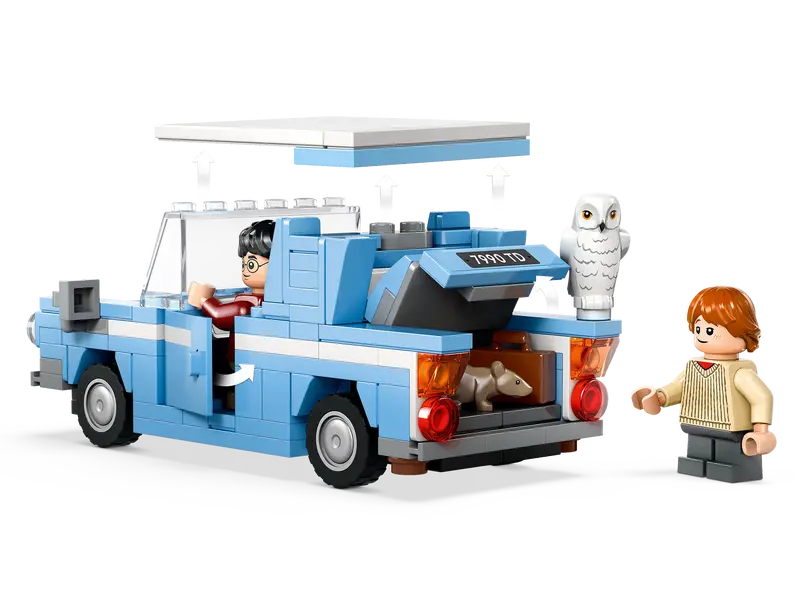 Model LEGO 76424 Latający Ford Anglia