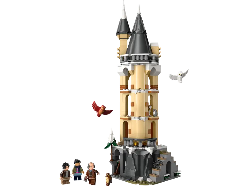 Model zestawu LEGO 76430 Sowiarnia w Hogwarcie™