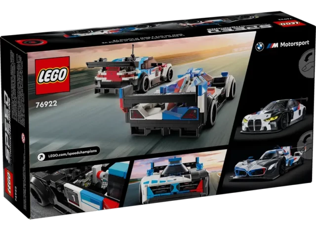 Opakowanie LEGO 76922 Samochody wyścigowe BMW M4 GT3 & BMW M Hybrid V8