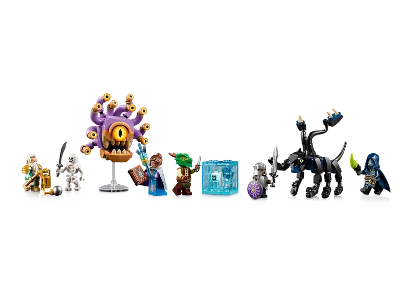 Figurki LEGO 21348 Dungeons & Dragons: Opowieść czerwonego smoka