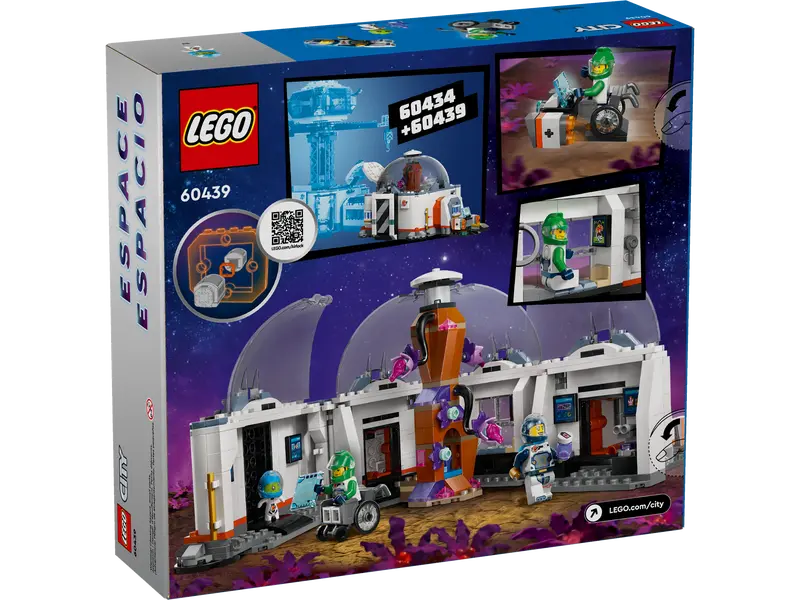 Opakowanie LEGO 60439 Kosmiczne laboratorium naukowe