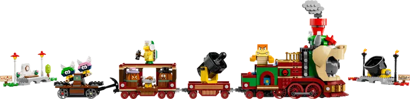 Model LEGO 71437 Bowser i pociąg ekspresowy